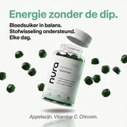 Nura Appelazijn Gummies - Appelsmaak - 60 Gummies