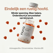 Nura Ashwagandha Gummies - Mangosmaak - 60 Gummies