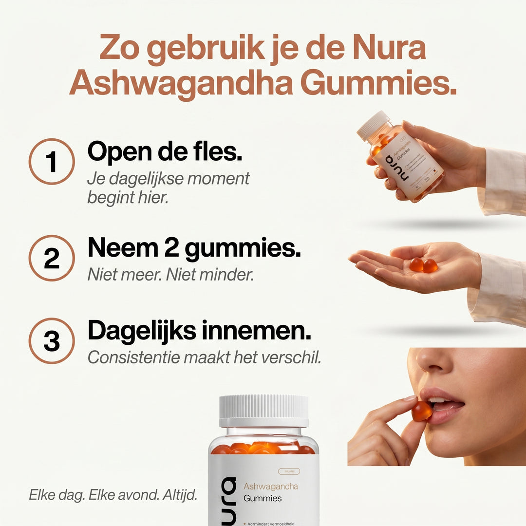 Ashwagandha + Vitamin B6 Gummies - 60 pcs.