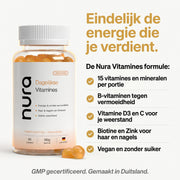 Nura Dagelijkse Vitamines - Mangosmaak - 60 Gummies