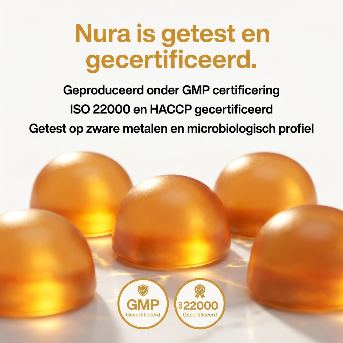 Nura Dagelijkse Vitamines - Mangosmaak - 60 Gummies