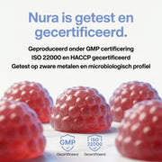 Nura Nachtrust Gummies - Frambozensmaak - 60 Gummies