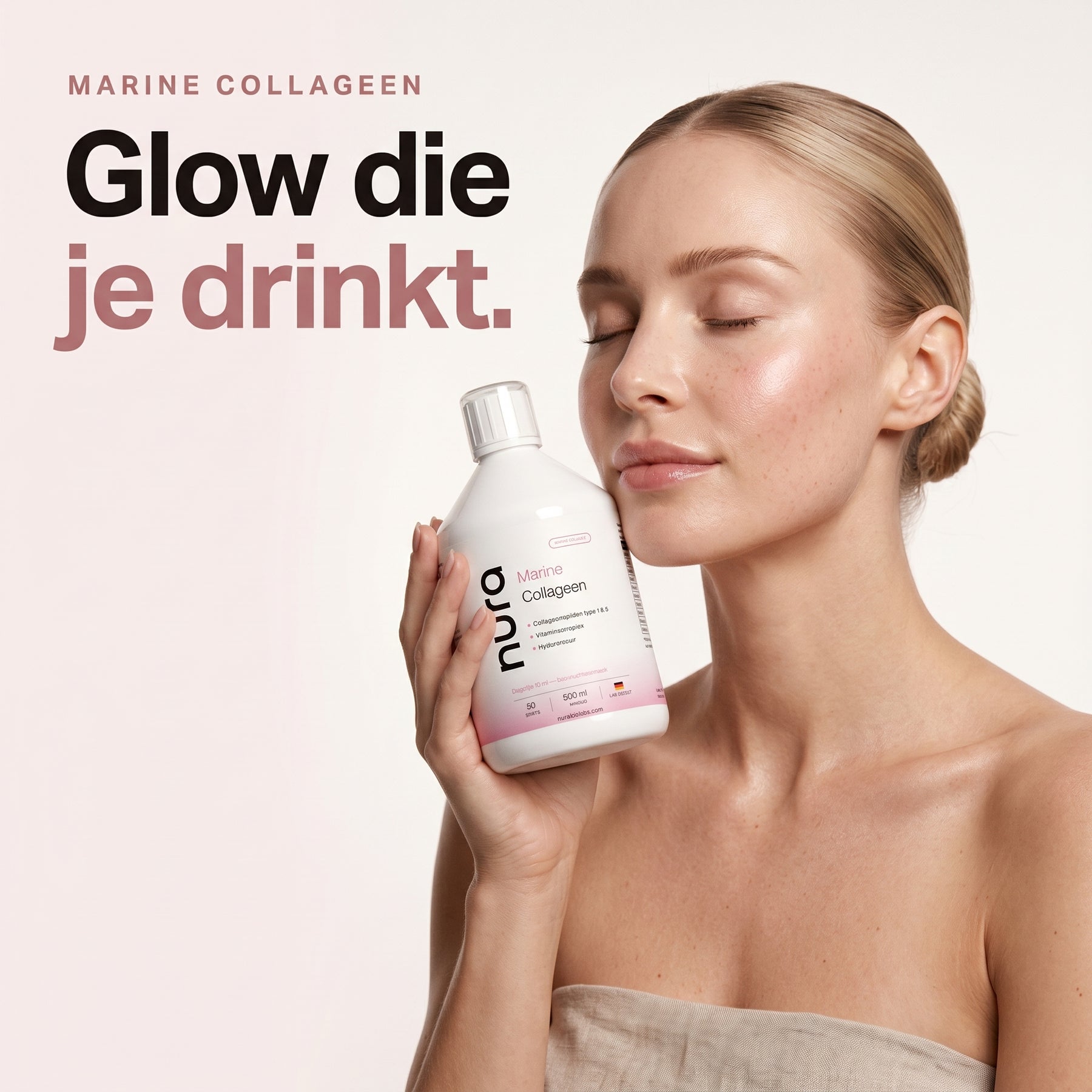 Nura Marine Collageen Shots - Bosvruchtensmaak - 500ml