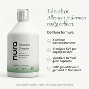 Nura Probiotica Shots - Citroensmaak - 500ml